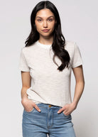 swatch_Ivory/Green Tea thread and supply sarah tee