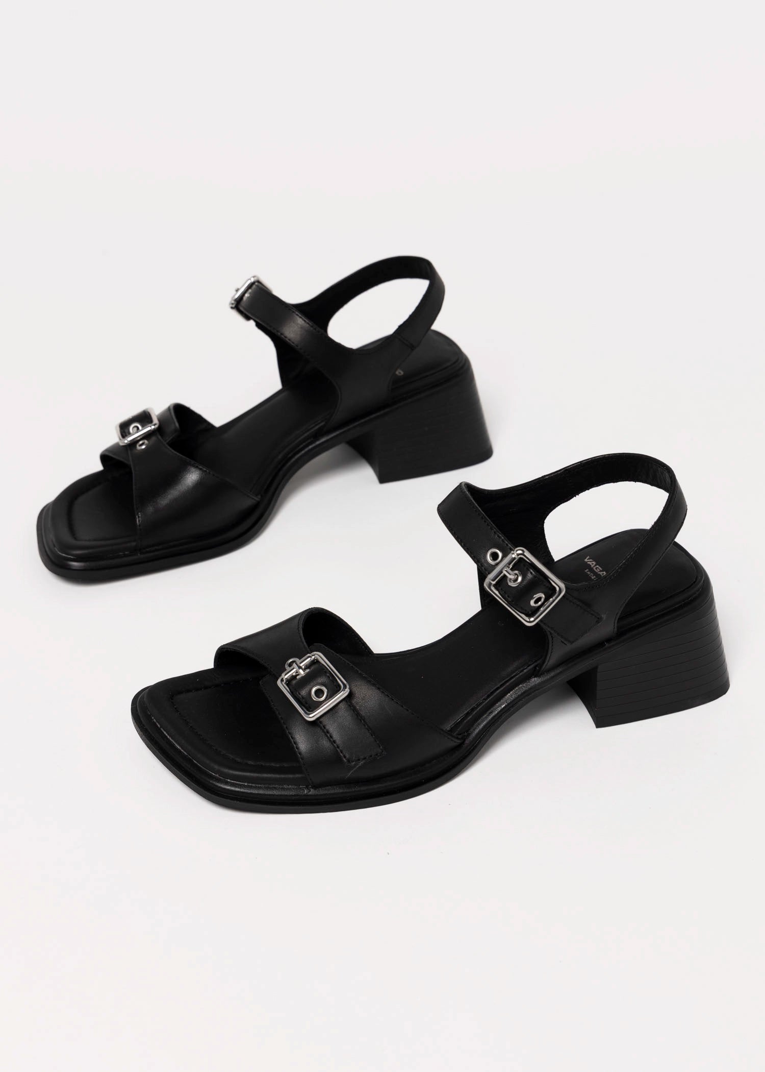 swatch_Black vagabond ines heeled sandals