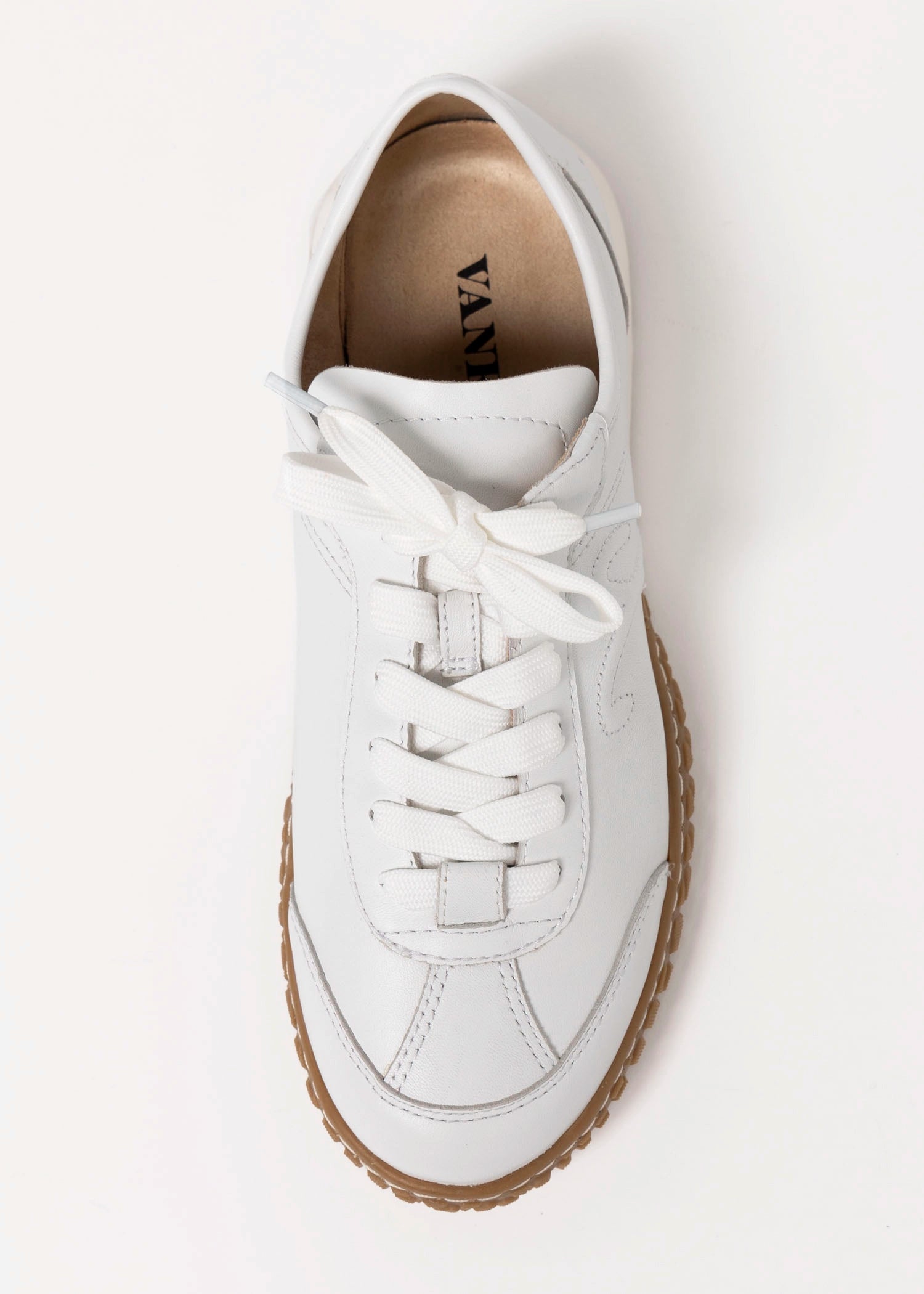 swatch_White Leather vaneli peak sneaker