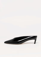 swatch_Black Patent pointed toe mule