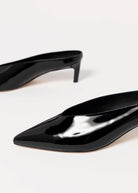 swatch_Black Patent pointed toe mule
