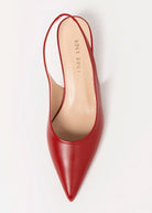 swatch_Red Leather kitten heel pump