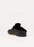 swatch_Black Leather tony bianco glacier ruched mule loafer
