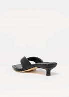 swatch_Black Leather Tony Bianco tropic heeled thong