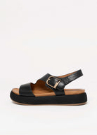 swatch_Black inuovo platform leather sandal