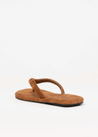 swatch_Tan Suede inuovo flat thong sandal