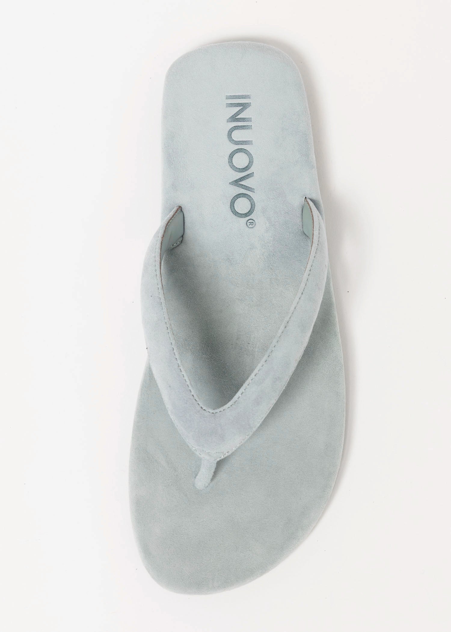 swatch_Light Blue Suede inuovo flat thong sandal