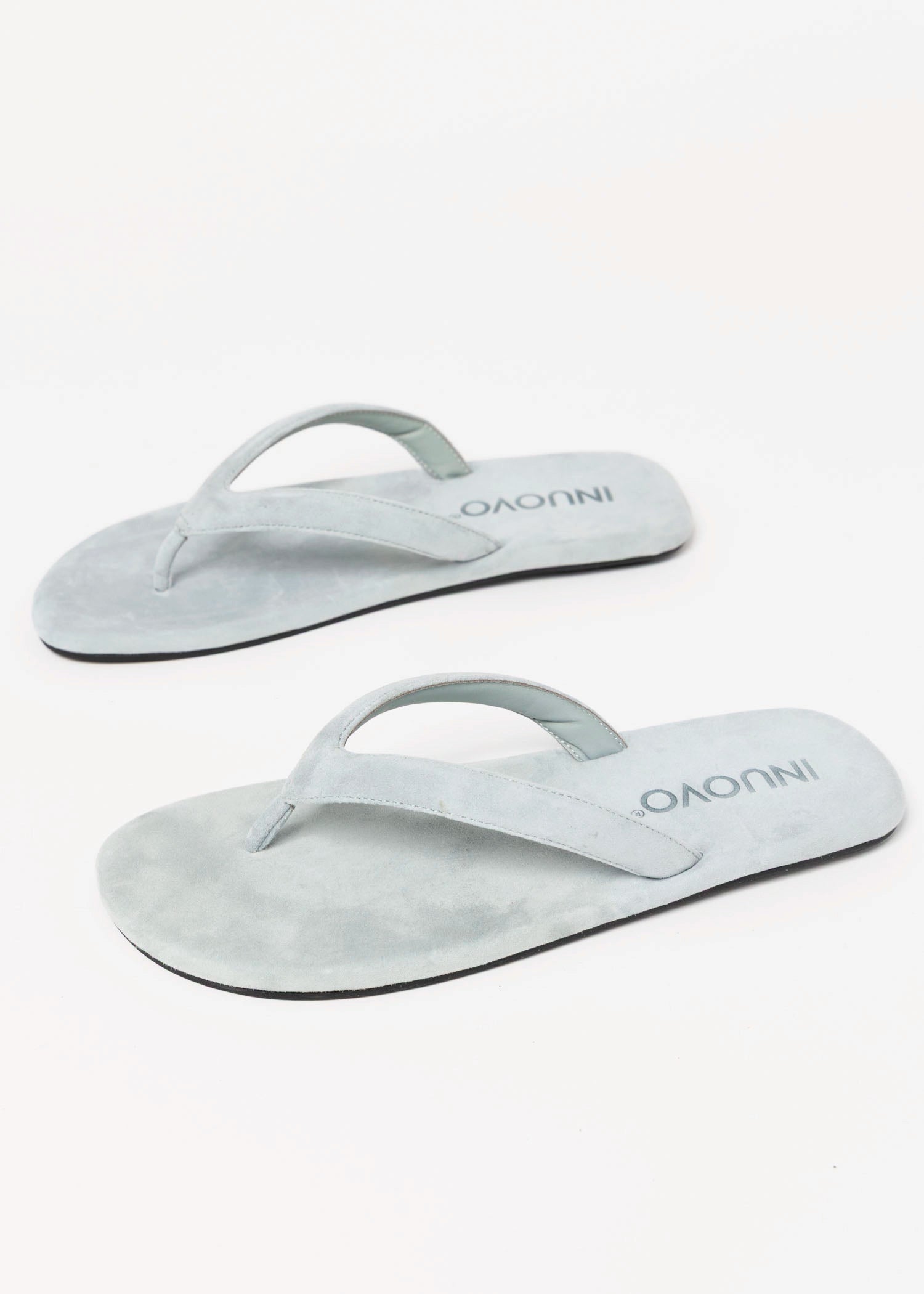 swatch_Light Blue Suede inuovo flat thong sandal
