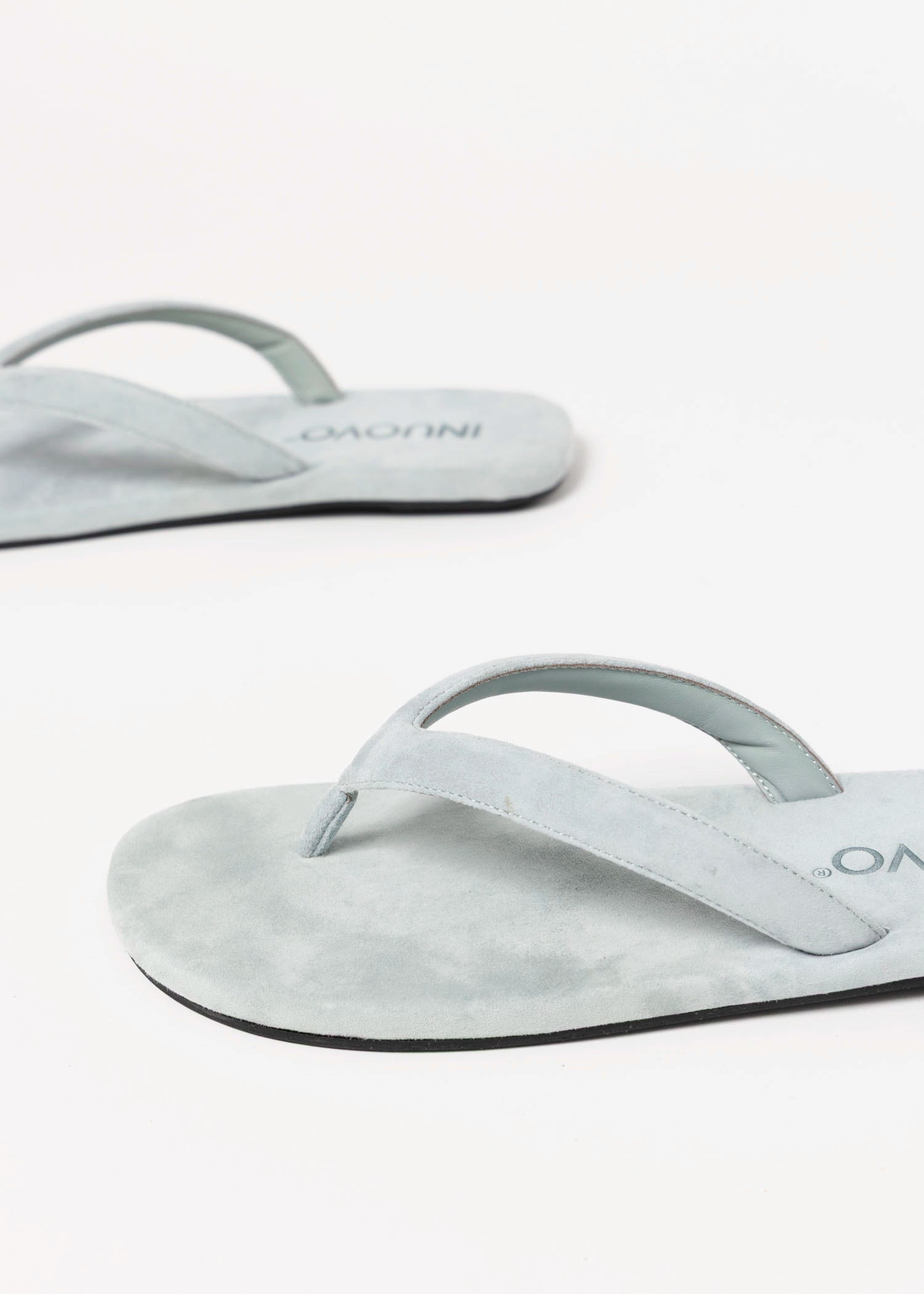 swatch_Light Blue Suede inuovo flat thong sandal