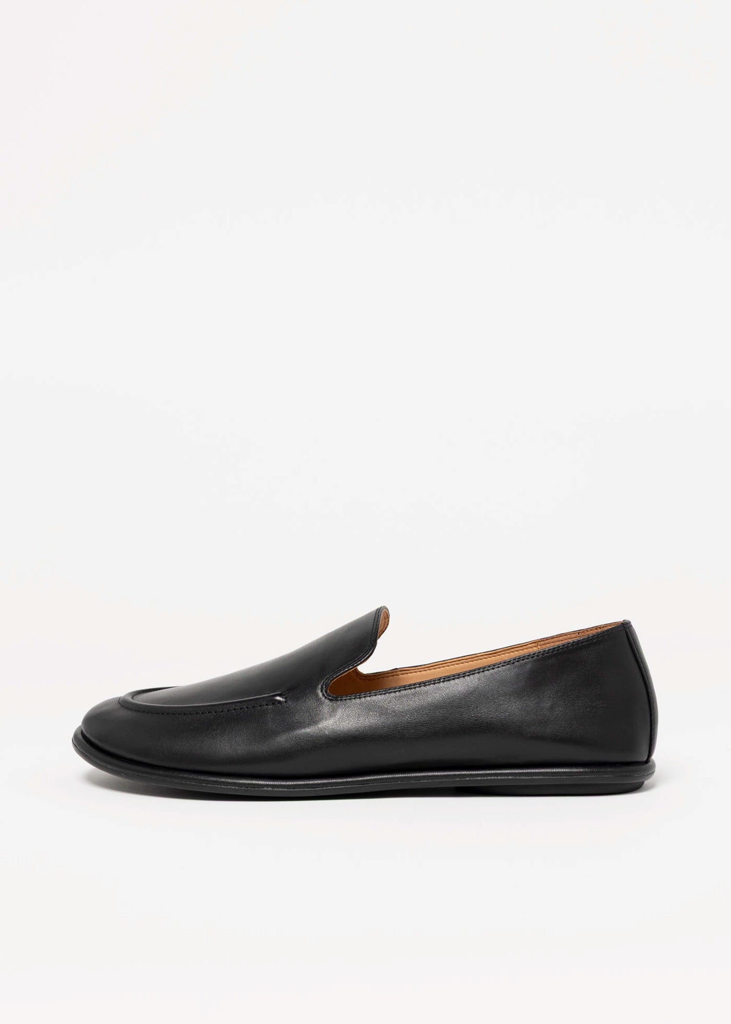swatch_Black Leather inuovo leather loafer
