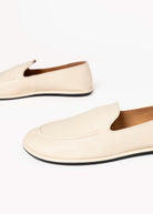 swatch_Off White Leather inuovo leather loafer