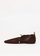 swatch_Coffee inuovo woven mesh flat