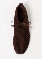 swatch_Coffee inuovo woven mesh flat