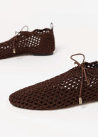 swatch_Coffee inuovo woven mesh flat