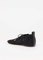 swatch_Black inuovo woven mesh flat