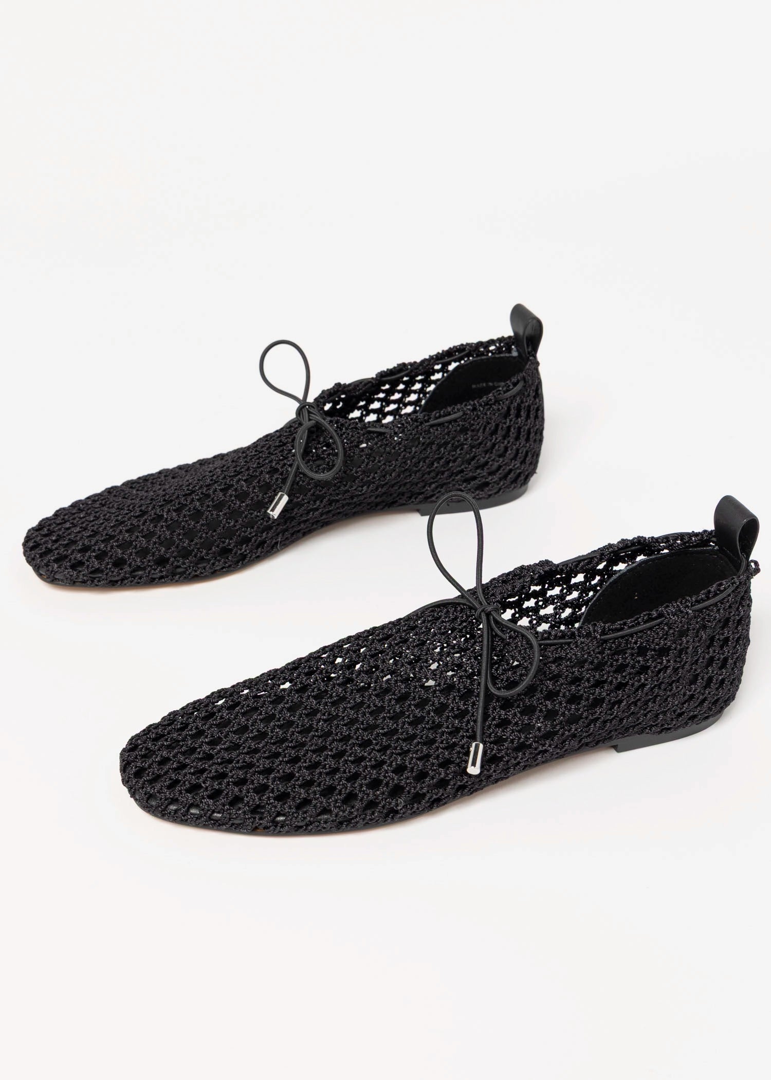 swatch_Black inuovo woven mesh flat