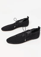 swatch_Black inuovo woven mesh flat