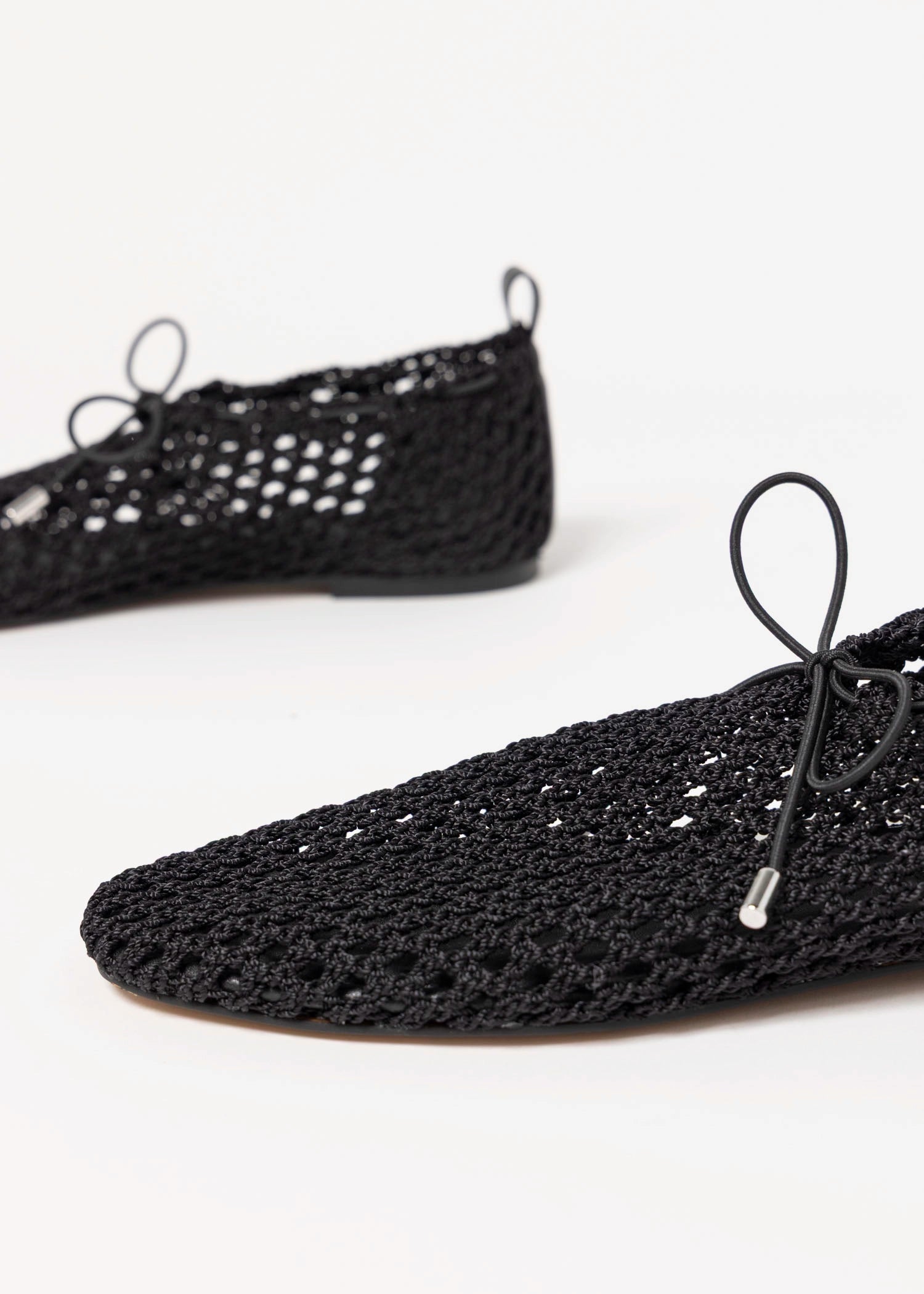 swatch_Black inuovo woven mesh flat