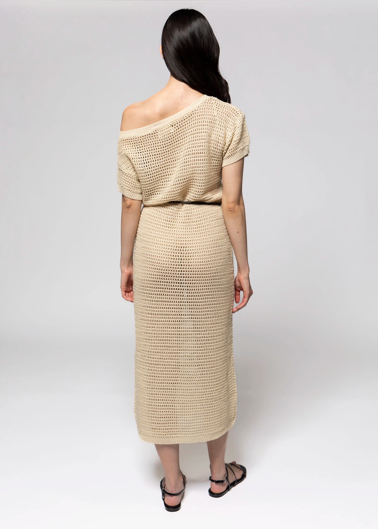 swatch_Beige arden knit cover-up dress