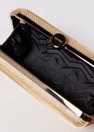swatch_Gold olga berg jen box clutch