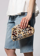 swatch_Natural olga berg fern crystal clutch