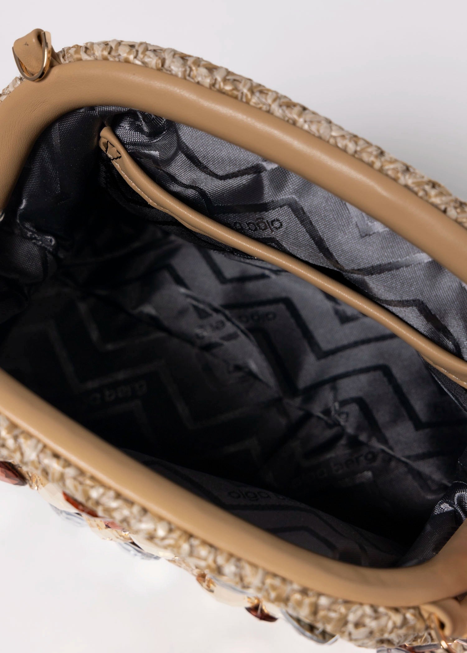 swatch_Natural olga berg fern crystal clutch