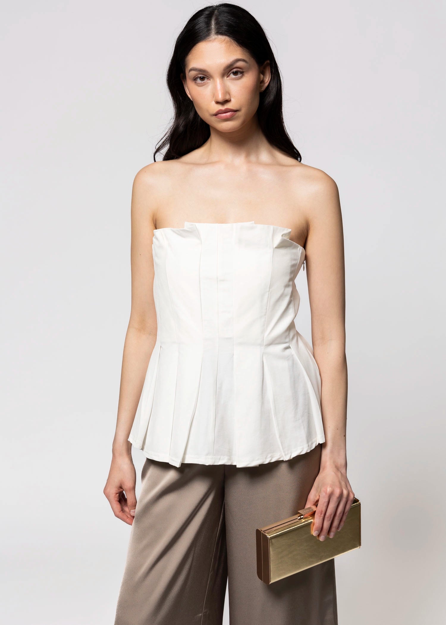 swatch_Gold olga berg samantha evening clutch