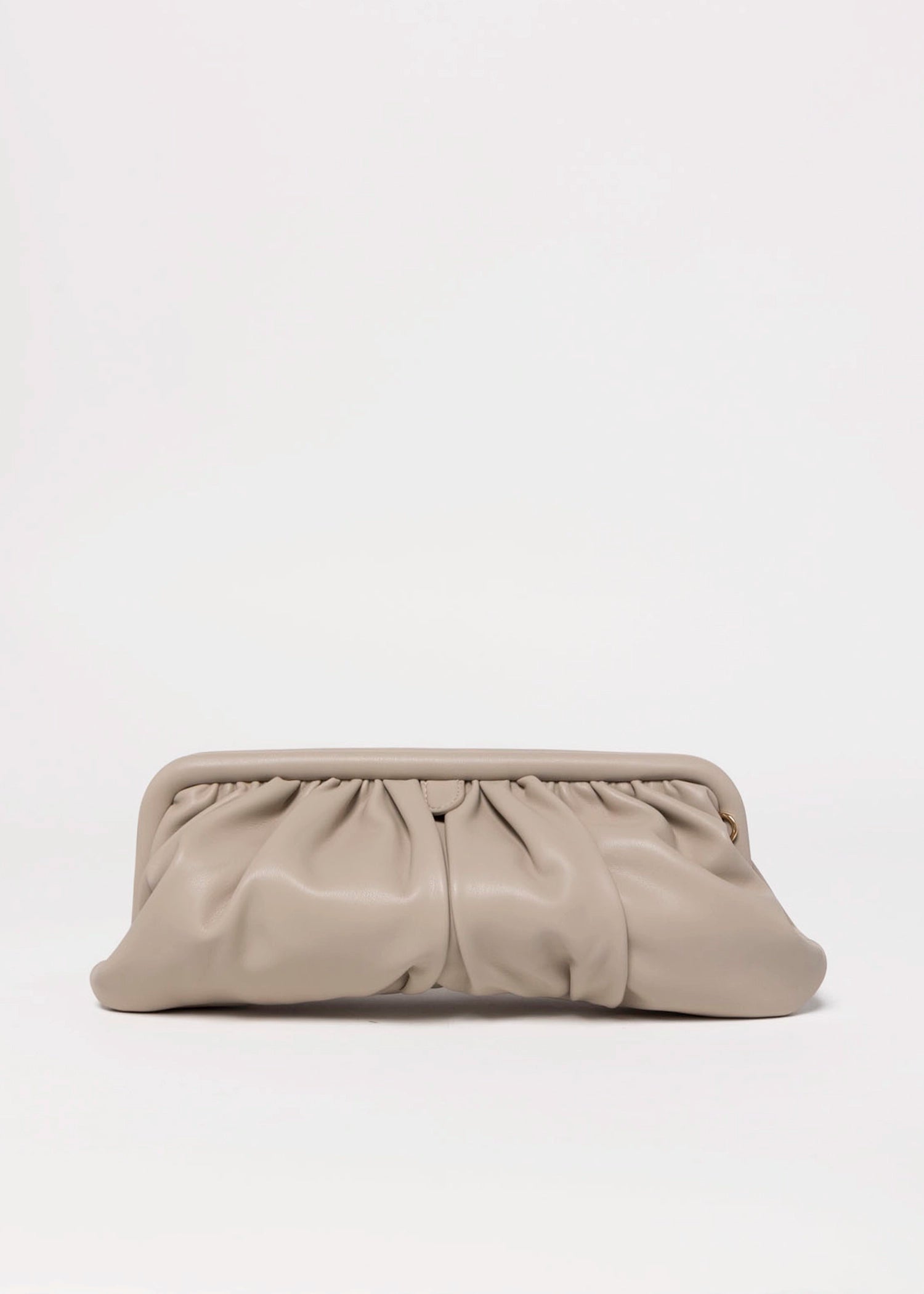 swatch_Mink olga berg catherine gathered clutch