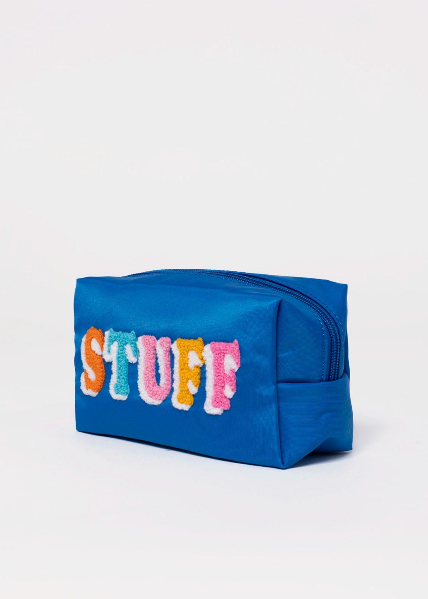 swatch_Stuff blue zipper pouch
