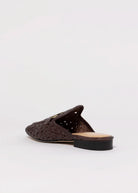 swatch_Brown Leather silent d cora woven mule