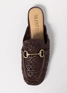 swatch_Brown Leather silent d cora woven mule