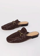 swatch_Brown Leather silent d cora woven mule