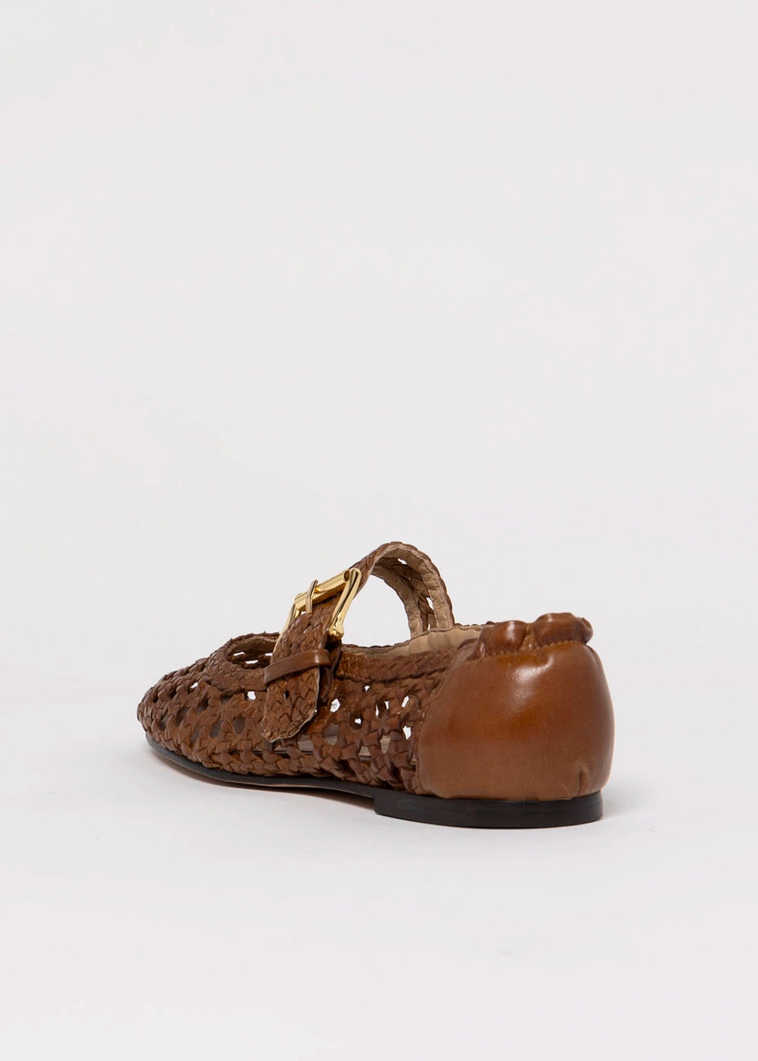 swatch_Almond Leather silent d carmi woven mary jane