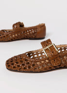 swatch_Almond Leather silent d carmi woven mary jane