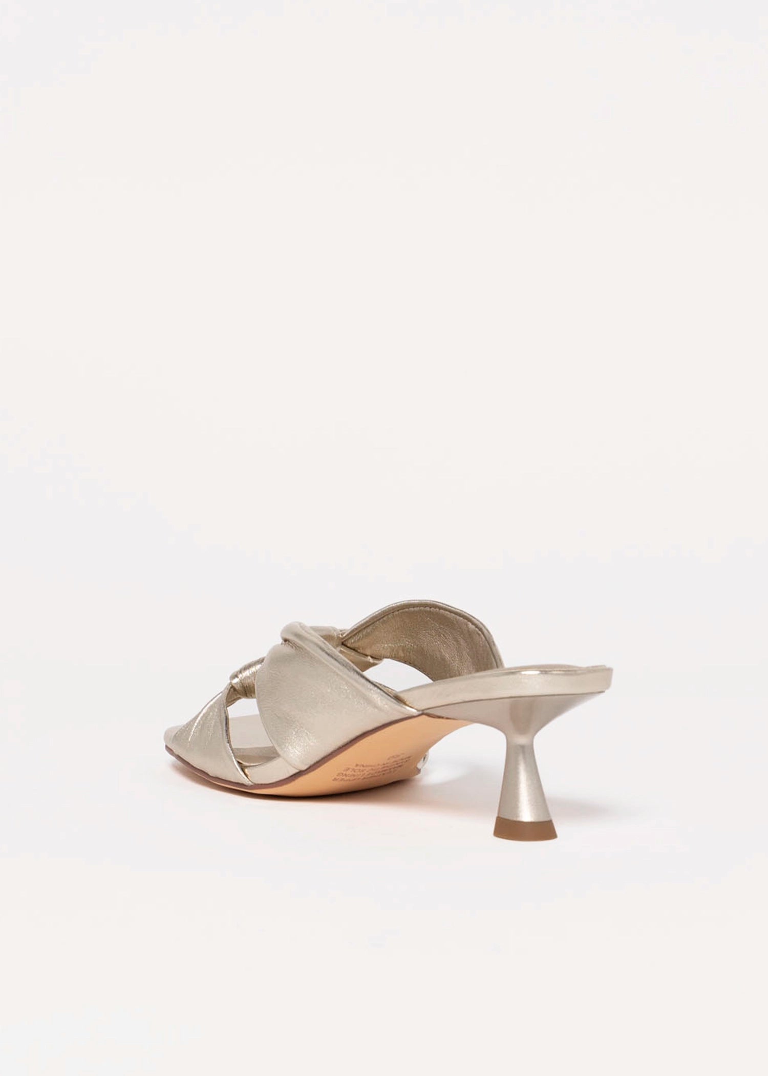 swatch_Gold Leather silent d kineta heeled sandal