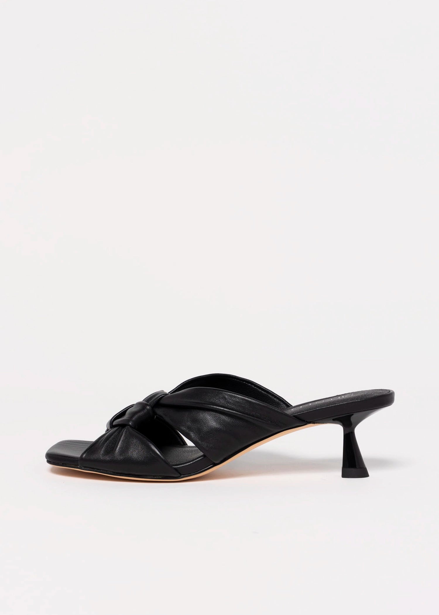 swatch_Black Leather silent d kineta heeled sandal