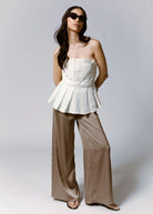 swatch_Taupe favorite daughter the everything satin pant