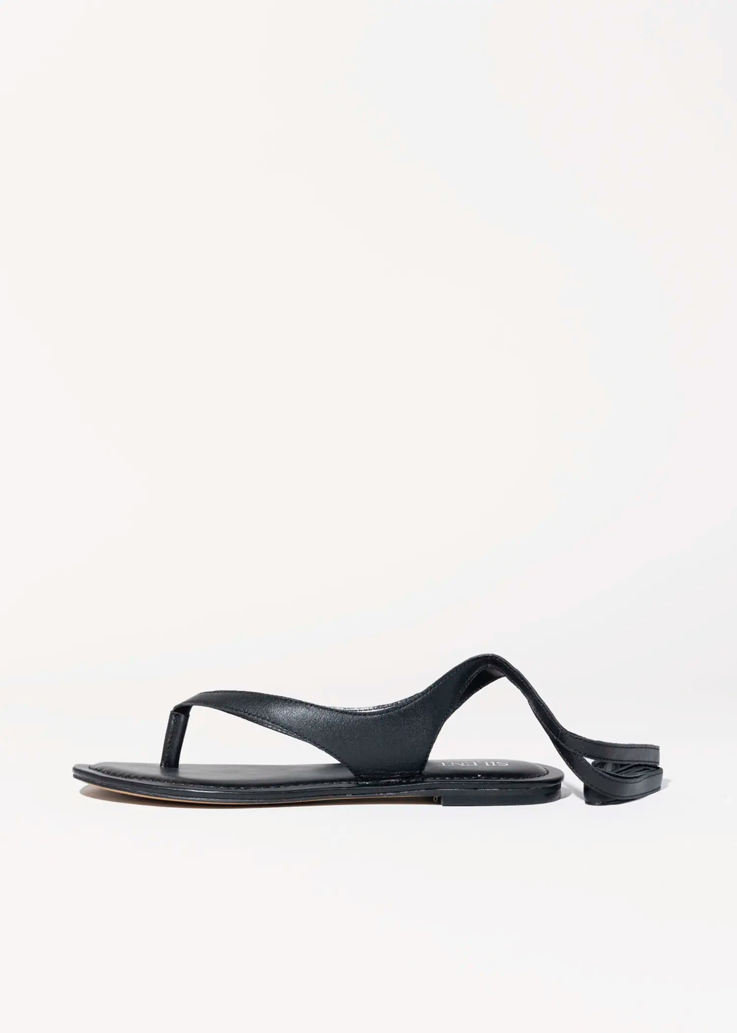 swatch_black alicia thong sandal flat sandals