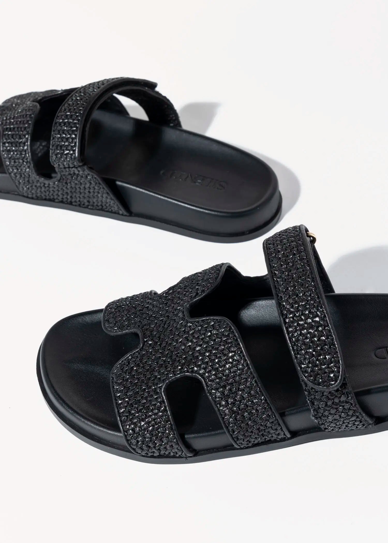 swatch_black hayzlen slide sandal flat sandals