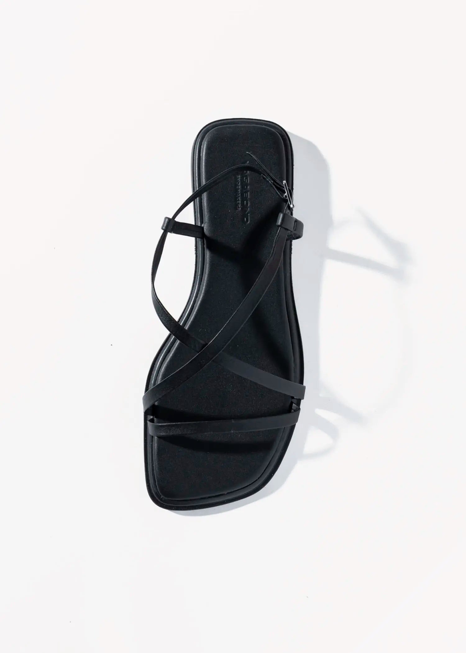 swatch_black izzy flat sandal flat sandals