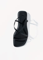 swatch_black izzy flat sandal flat sandals