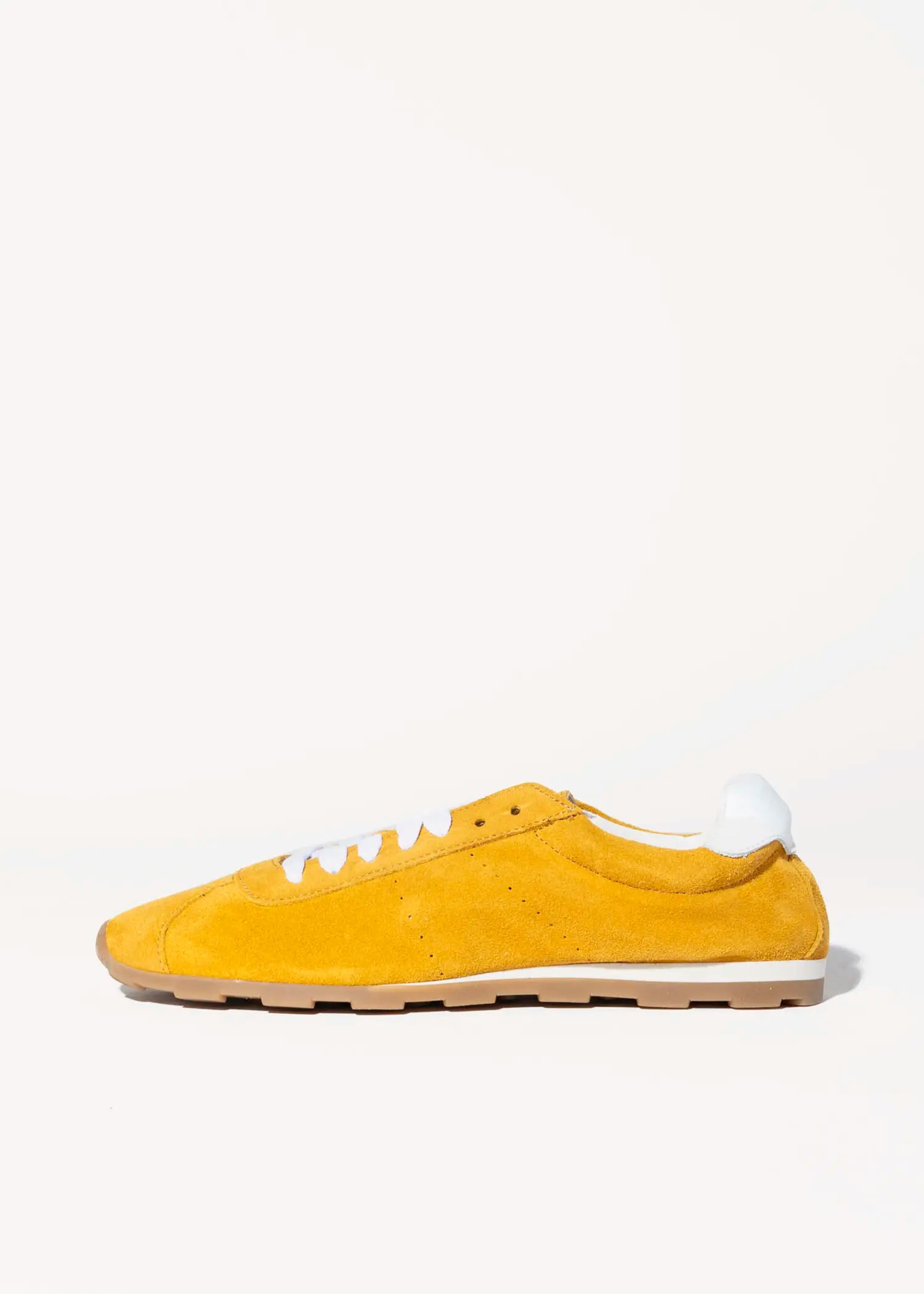 swatch_yellow suede ballet sneaker shoes