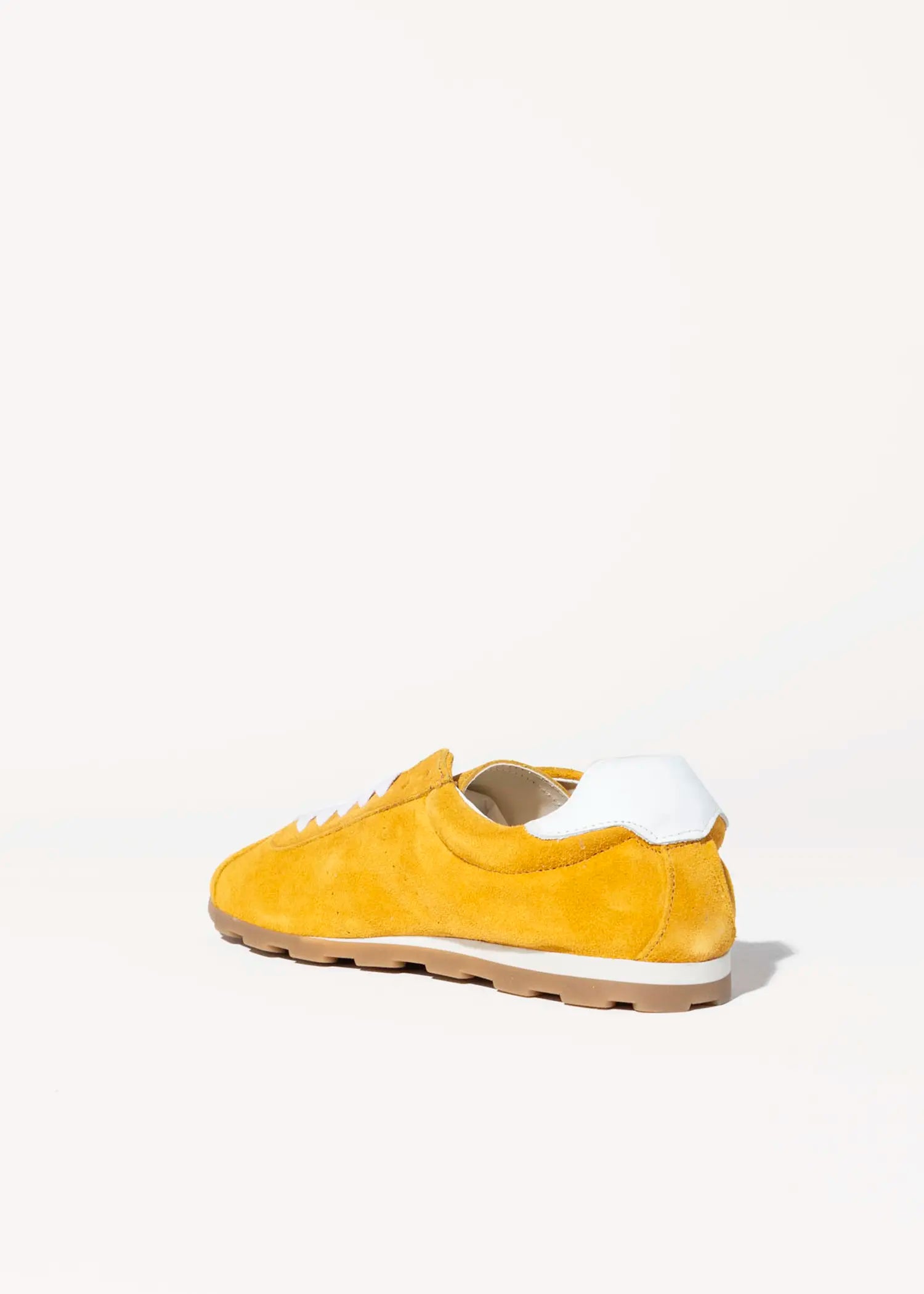 swatch_yellow suede ballet sneaker shoes