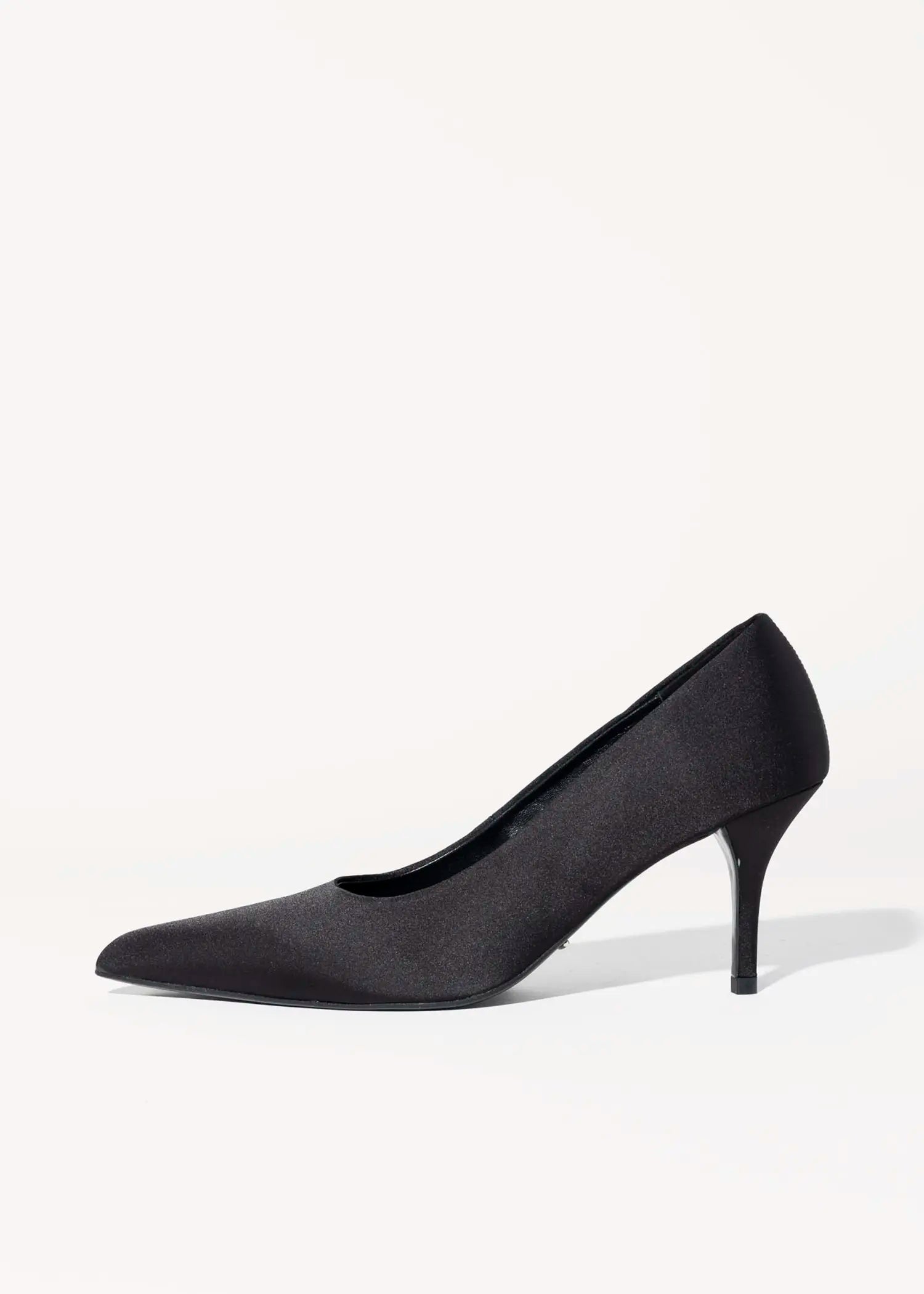 swatch_black satin chloe satin pump heels