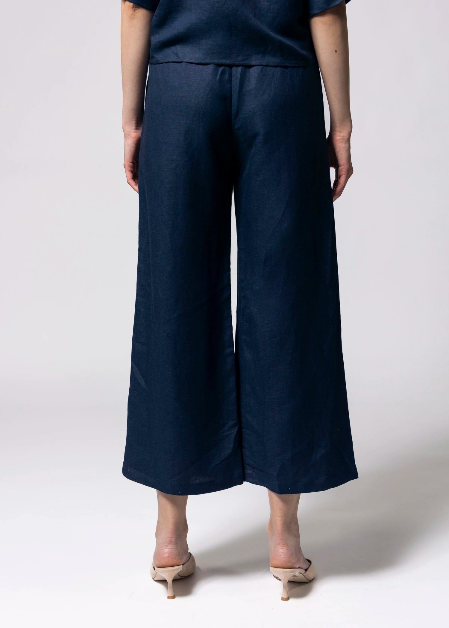 swatch_Navy fifteen twenty mason linen pant