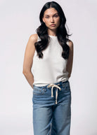swatch_White boatneck sweater tank