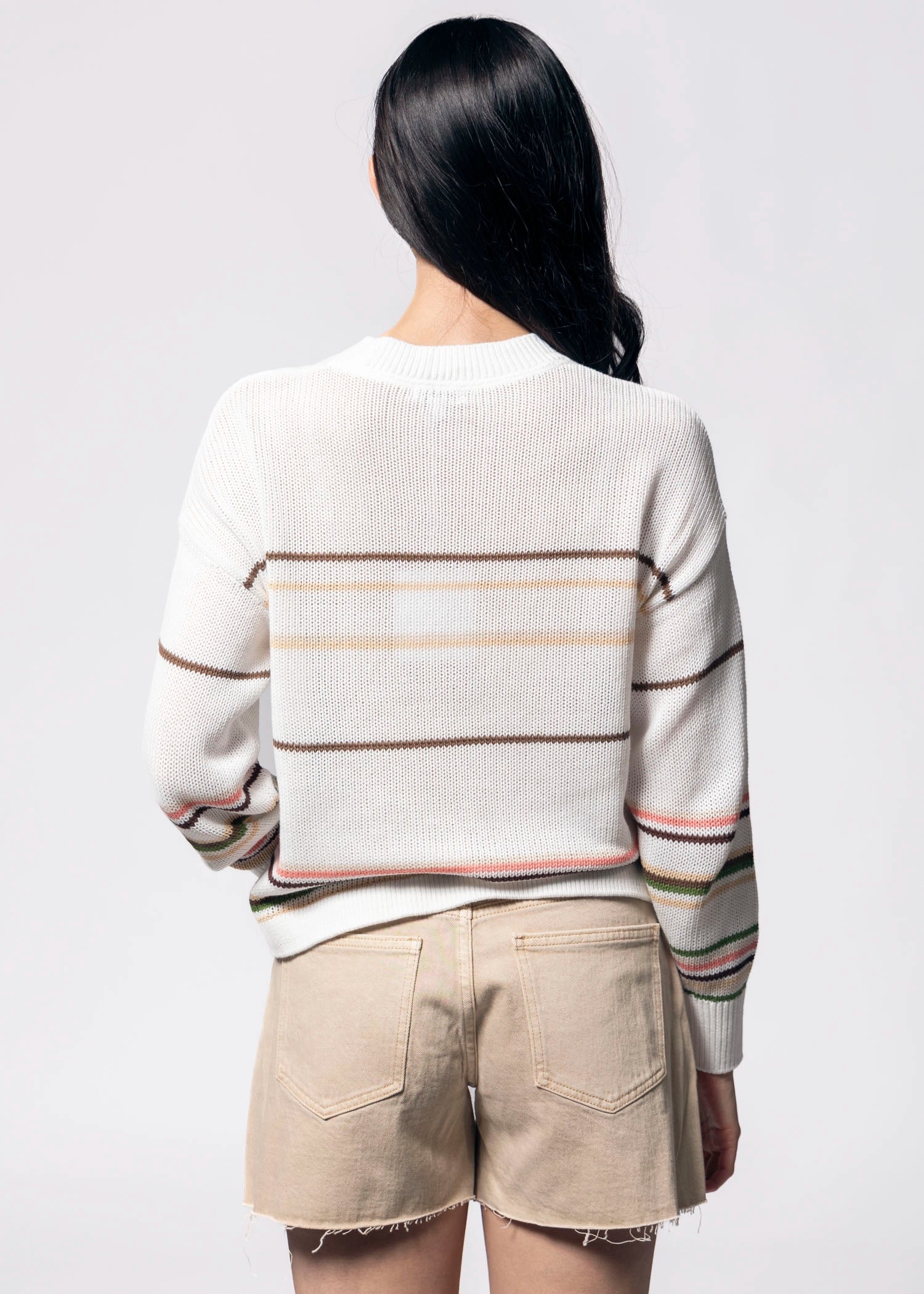 swatch_Pink/Brown Stripe pistola eva sweater