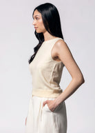 swatch_Butter boatneck sweater tank