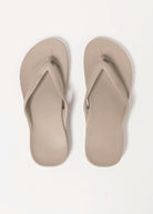 swatch_taupe arch support flip flop flat sandals
