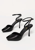 swatch_Black Leather jeffery campbell behoove peep toe pump